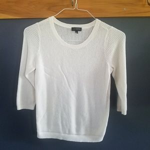 The Limited | Cream Knit Sweater
